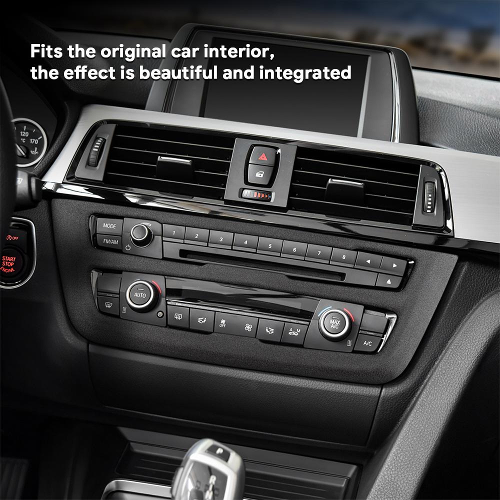 Interior Interior Sticker for 3GT F30 F32 F33 F34 325i 3 4 Series 13-18 Center Console CD Panel Interior Panel