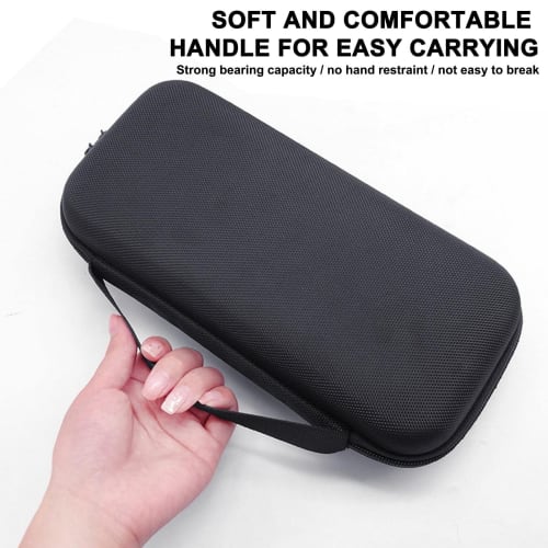 hard eva case storage bag, hard eva case storage bag, portable waterproof eva motorcycle charger storage bag, zipper closure, black keytowards