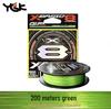 YGK X-BRAID X8 PE Fishing Line, 150/200m, Super Smooth Japanese Original