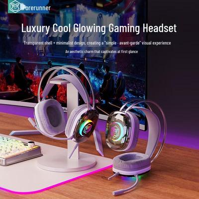 QianXingZhe X15 Kabelgebundenes Gaming-Headset mit Mikrofon & 7.1 Surround-Sound