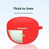 For Oppo Enco Air3i Protective Case Semi In-Ear Bluetooth-Compatible Earbuds Silicone Cover with Hook