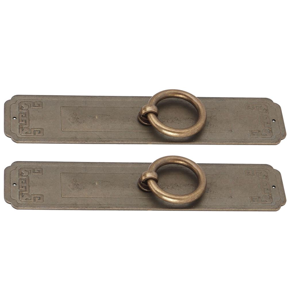 2 Zestawy Uchwytów w Chińskim Stylu Jednootworowe Gałki do Drzwi do Szafek Kuchennych Okucia Meblowe