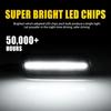 For 2010-14 Volkswagen MK6 GTI LED Front White Bumper Side Marker Lights LH&RH A