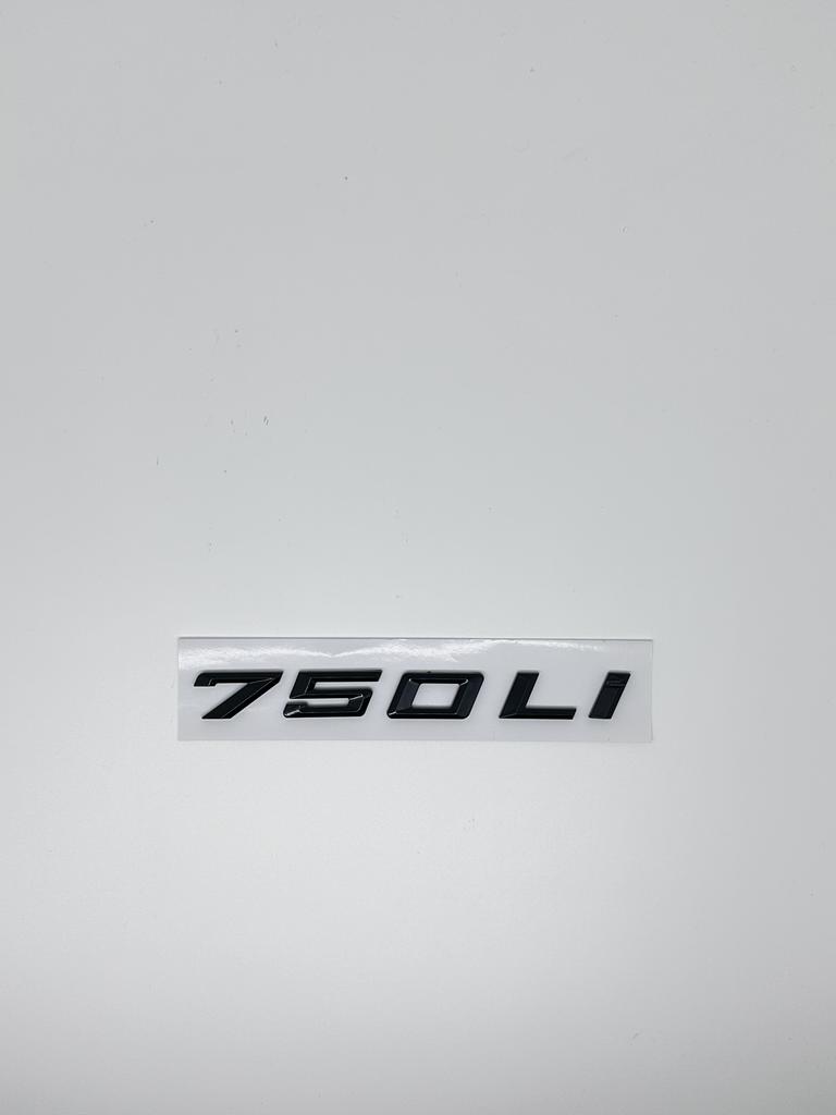 3D ABS Car Trunk Letters Logo Decals Badge Emblem Sticker For BMW 7 Series 730Li 740Li 745Li 750Li 760Li G11 G12 E38 E65 E66 F01