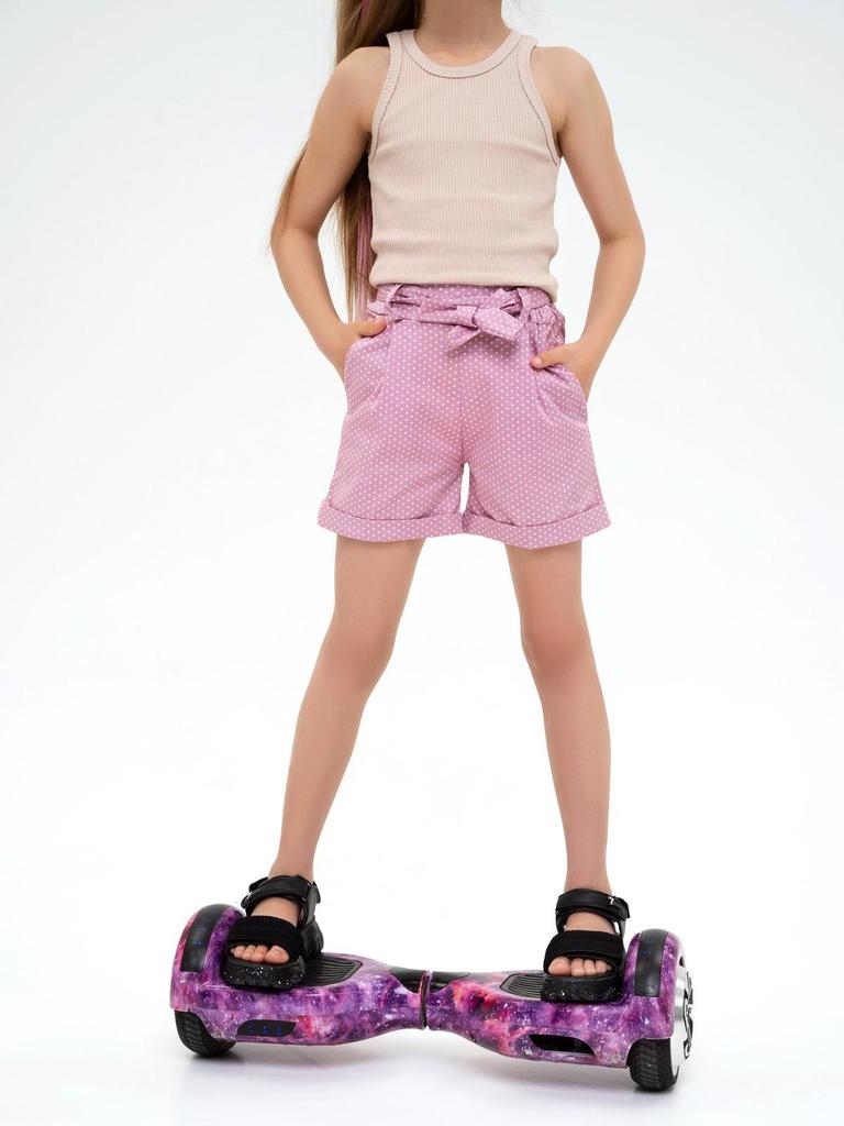 Pantaloncini di cotone a pois ISSA Plus