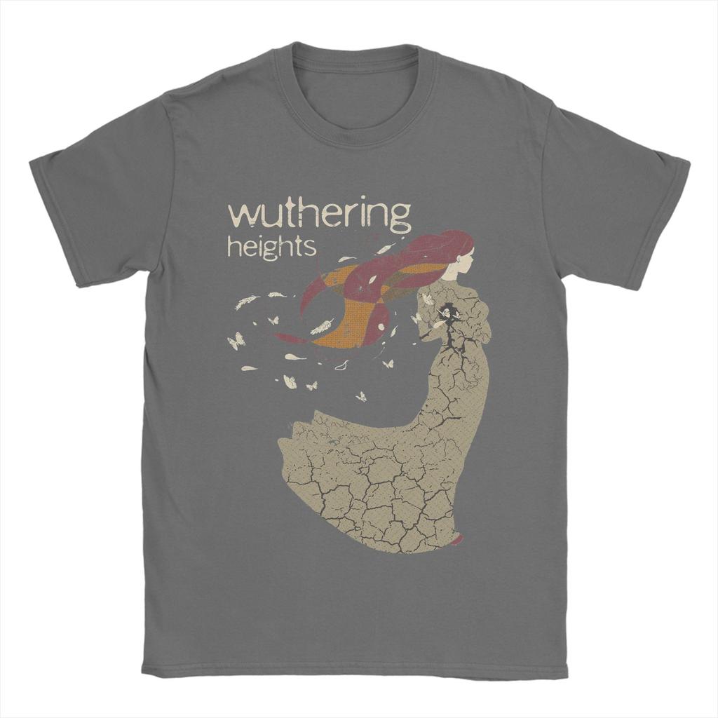 Novelty Wuthering Heights Movie TShirt for Men Round Collar 100 Cotton T Shirts Short Sleeve Tees Unique Clothes