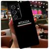 Flag Italy Phone Case For Samsung Galaxy S23 Ultra S21 S22 S24 S25 Ultra S9 S10 Plus S24 S25 FE Cover