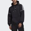 adidas Three-stripe Cotton Hoodie HK7309