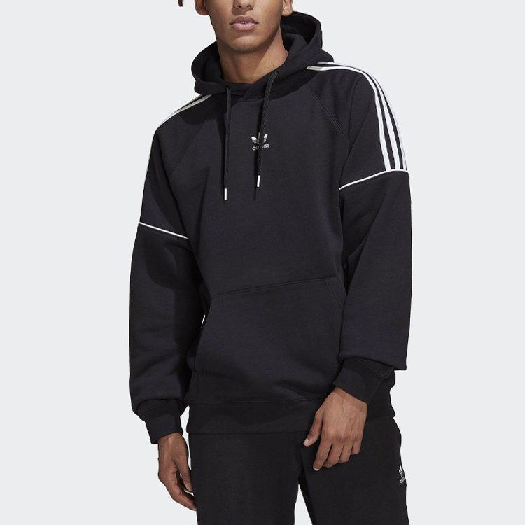 adidas Three-stripe Cotton Hoodie HK7309