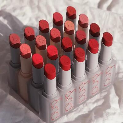 Zero MATTE LIPSTICK, Lunga tenuta, Make-up, Kbeauty, Cosmetici coreani, campione