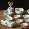 Melamin Soßenschale Teller im chinesischen Stil Schöne Blume Gewürzschalen Soja Essig Sushi Kochen Imitation Porzellan Geschirr