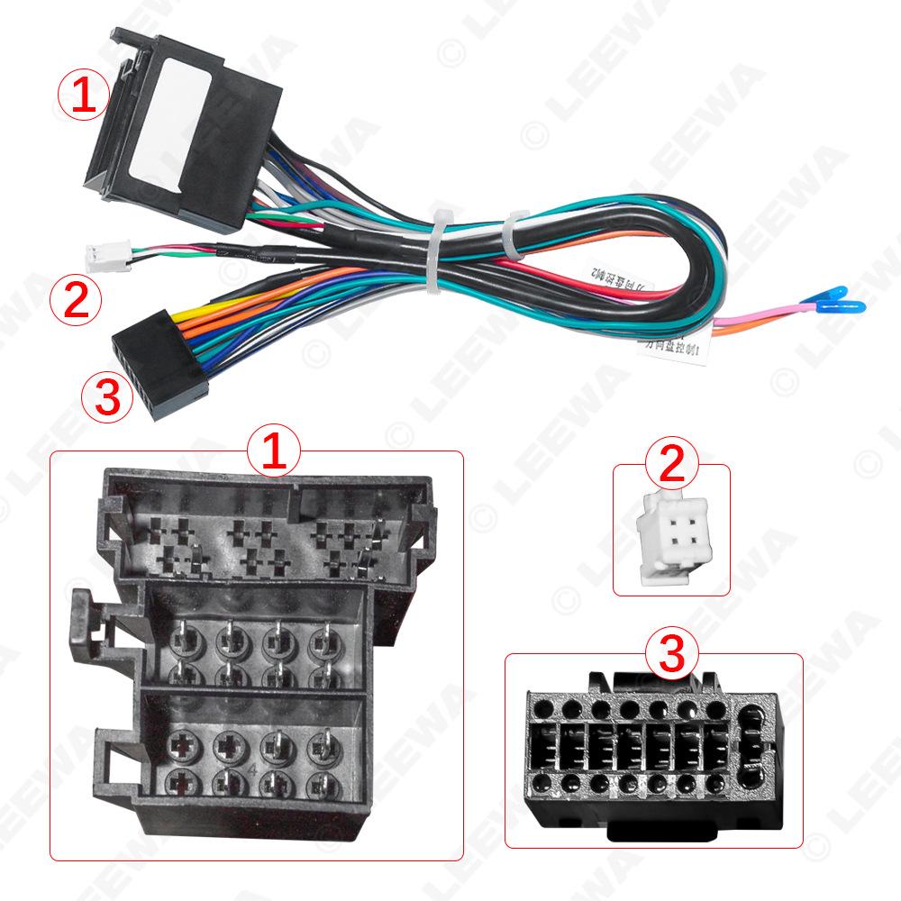 

MG 3 SW 2008-2012 Android Screen Navigation & AV Modification Cable LEEWA