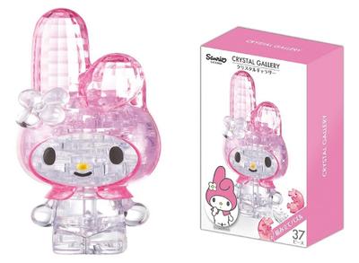 HANAYAMA Jigsaw 37 Pieces Crystal Gallery My Melody [3D Puzzle]