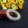 Acupuncture Bracelet Wrist Massager Supplies Relaxation Stainless Steel Wrist Hand Massage Ring