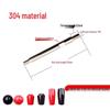 Double-Ended Threaded Stainless Steel Drill Handle Lever