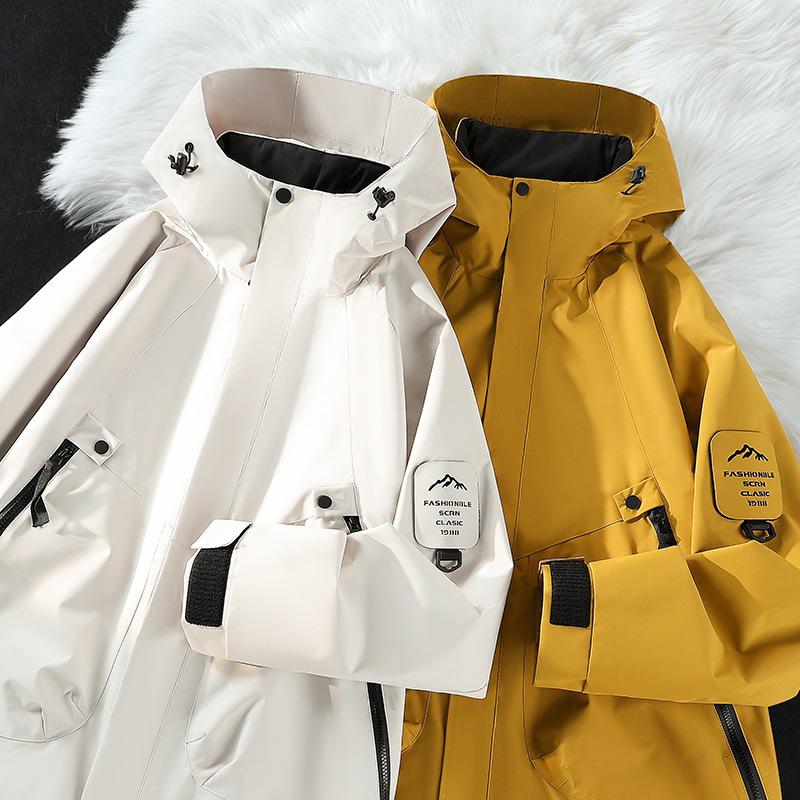 Big Brand Women's Blue 3-in-1 Jacket - Spring/Autumn 2026, Windproof & Waterproof Mountaineering Outerwear