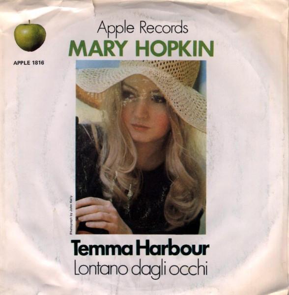 

7inch Record MARY HOPKIN - Temma Harbour 1816 Apple Records 1970 US Pop Used
