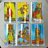 Classic Waite Tarot Deck 10*6cm 78 Pcs Rainbow Holographic Tarot Cards for Beginners