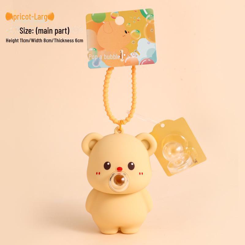 Genuine Cartoon Bear Keychain: Cute Bag Pendant and Small Gift