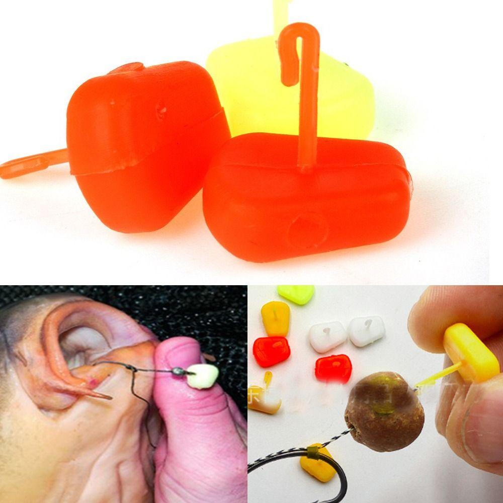 

Ronnie Rig Hook Corn Stops Beads TPR Pop UP Boilies Stop High Quality Carp Fishing Stoper Fishing жовтий