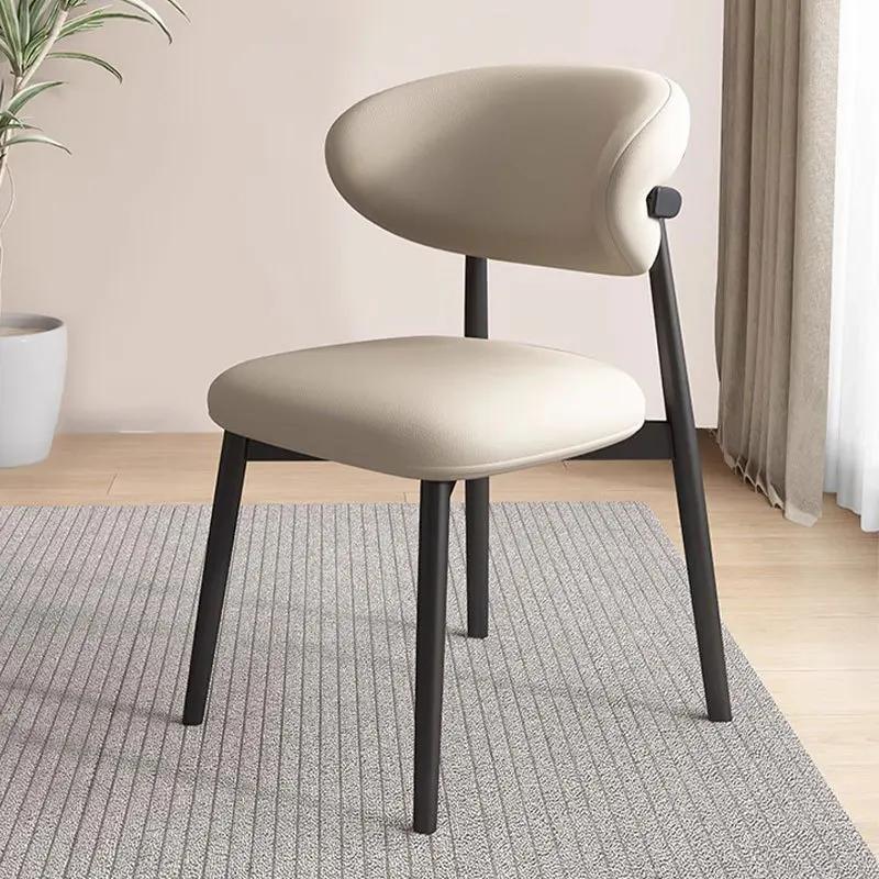 Dinning Table Chairs Lounge Room Chairs Office Single Gamer Home Kitchen Chair Mental Design Chaises Salle Manger Furniture