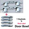 For Geely Yuanjing X3 Accessories GX3 Pro 2024 2017~2025 Covers Chrome Door Handle Anti-Scratch Damage Stickers Car Accessories