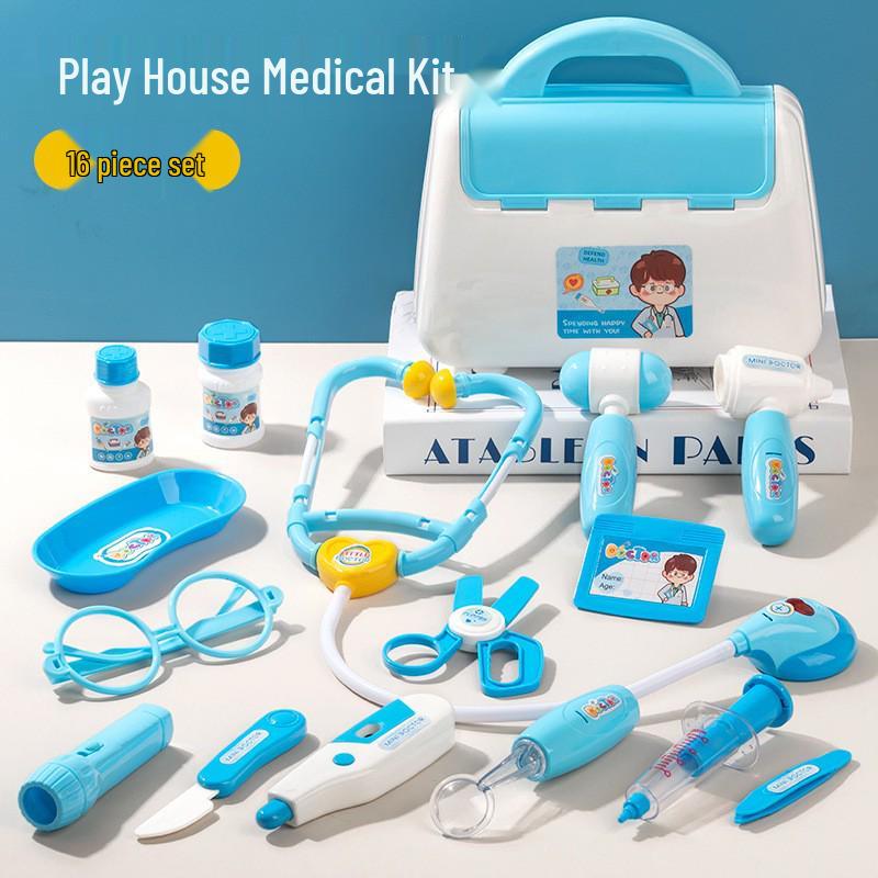 Children s Doctor & Nurse 15-Piece Medical Playset