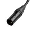 Cables XLR Balanced Microphone Shielded Compatible with Sennheiser Sound Zaxcom 1m Alvin's 3-pin Male-Female Cable, Noise-Sealing Design, Shure,