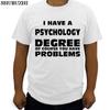 Psychology Degree Unisex Tshirt New Arrived Summer Hot Sale Cotton Brand Cool T Shirt Short Sleeve Big Size 3xl