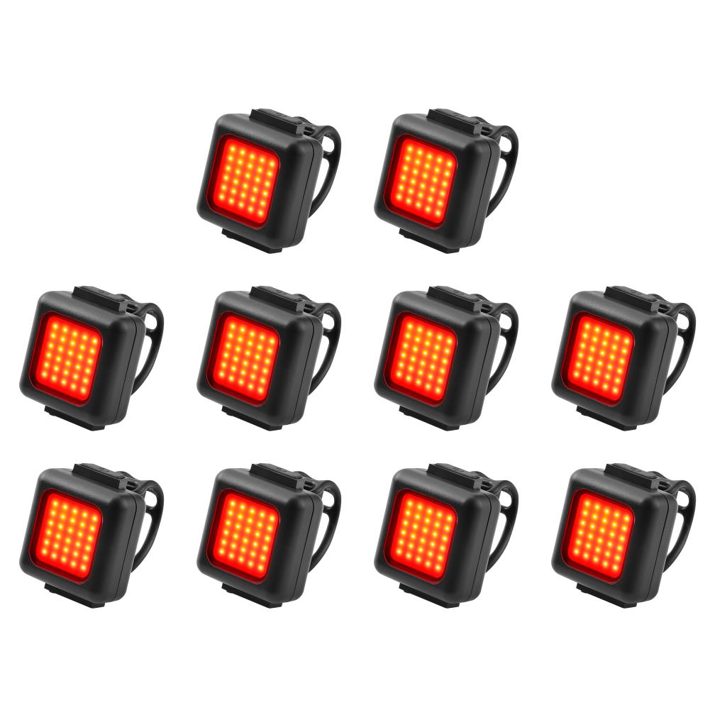 

COB LED Fahrradrücklichter 80LM 150mAh Typ-C USB wiederaufladbar (Rücklicht)