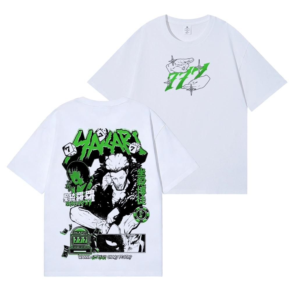 

2026 New Hoshi Kirara Jujutsu Kaisen Back Art Cotton Tee Highquality Streetwear Tshirts Suitable for Both Unisex and Women Summer 4XL