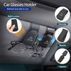 Simple Leather Car Sunglasses Holder For Citroen C4 C3 C5 C1 C2 Berlingo Celysee Cactus Picasso Aircross Saxo Grand
