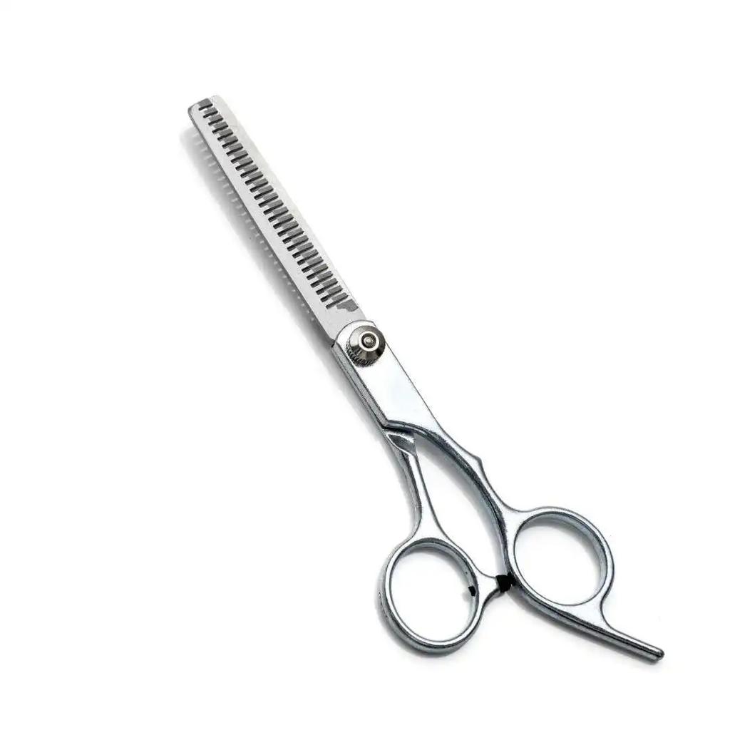 1pc Professional Barber Scissors Set - Stainless Steel Salon Hairdressing Tools, Hair Cutting/Thinning Kit for Hairdressers
