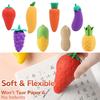 Durable Extra Large Eraser Fruit Shape Without Leaving Marks Pencil Rubber Correction Eraser Students