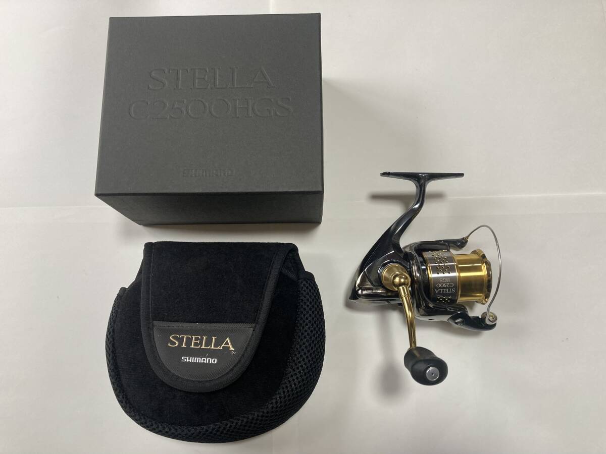 [USED]SHIMANO 10 Stella C2500HGS Spinning Reel Excellent Condition Smooth Operation