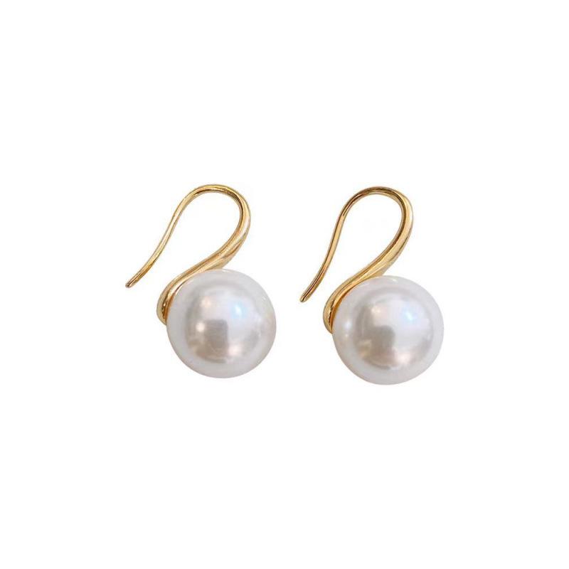 2024 Elegant Retro Pearl Stud Earrings - Niche Design