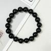 Men’s Agate Beaded Bracelet Natural Stone 12mm Round Beads Stretch Bangle Semi-Precious Gemstone DIY Jewelry Gifts