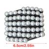 Korean Fashion Portable Hair Hoop For Women Foldable Headband With Anti Slip Designs And Faux Pearls Decoration