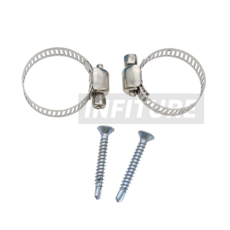 24mm Muffler Air Parking Heater Exhaust Pipe Aluminum Alloy Small Medium Large For Car Truck Camper VAN