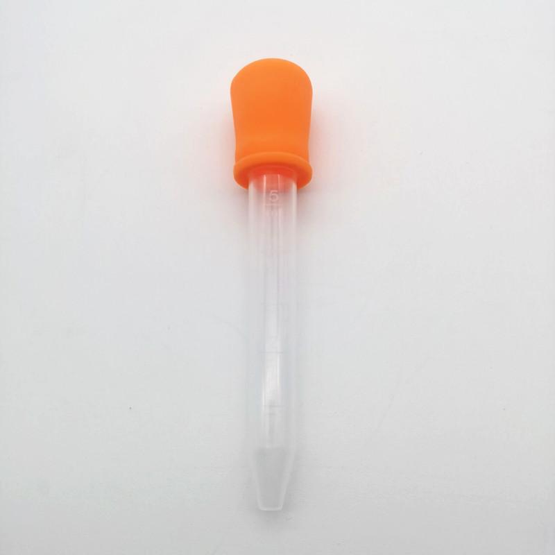 Plastic Dropper Feeding Durable Comfortable Transparent Feeding Straw for Fish Tank Feeding