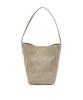 Athe Vanessabruno [Panier] Beige Suede Panier Bucket Bag L Aaba5F202I3