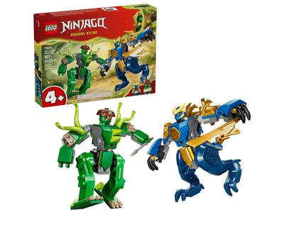 Lego Ninjago építőkockák 71853 Jay sárkány mech csatája 4+ 107db