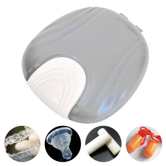 Orthodontic Braces Box Portable Transparent Easy Access Leak-proof Odor-free Reusable Braces Case for Travel