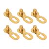 10 Pair Bike Chain Connector 10 Speed Chain Link Connector Bike Chain Repair Tool for Road Mountain Bikes Golden