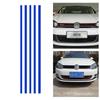 Reflektierende Autostreifen Aufkleber für VW Golf 6 7 Passat Front Hood Grill Abziehbilder Wasserdichte Automobil Dekoration Auto Aufkleber