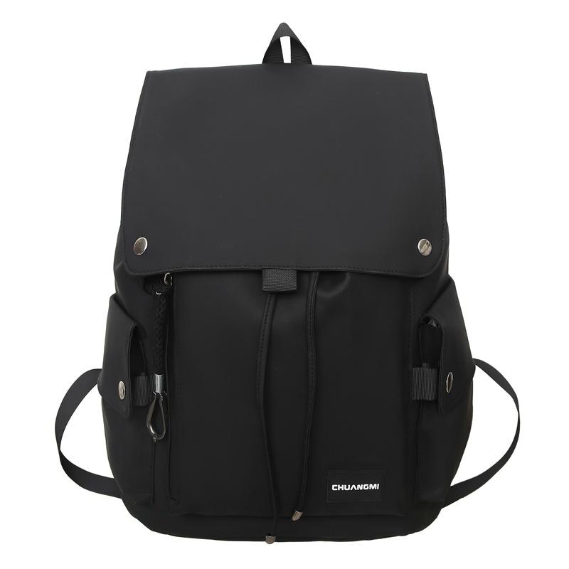 Schoolbag Japanese Ins Trendy Tooling Backpack Men's 1011 New College Student Schoolbag Women's High-end Large-capacity Backpack