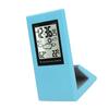 Wther Forcast Clock Solar Battery Powered   LCD Display Timing Digital Temperature Humidity Meter for Home School  