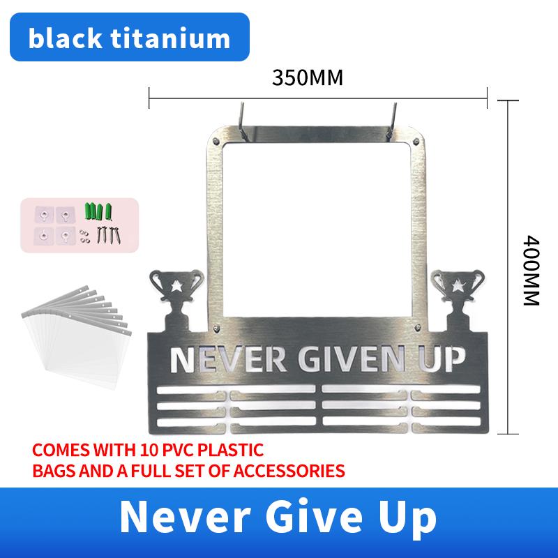 Factory Direct Custom Large Wall Hanger Metal Medal Display Rack for Bulk Medals & Awards Storage