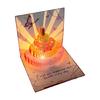 Unique 3D Popping Up Birthday Card with Butterfly Pattern and Cake Designs Musical Light Effect Birthday Greeting Card