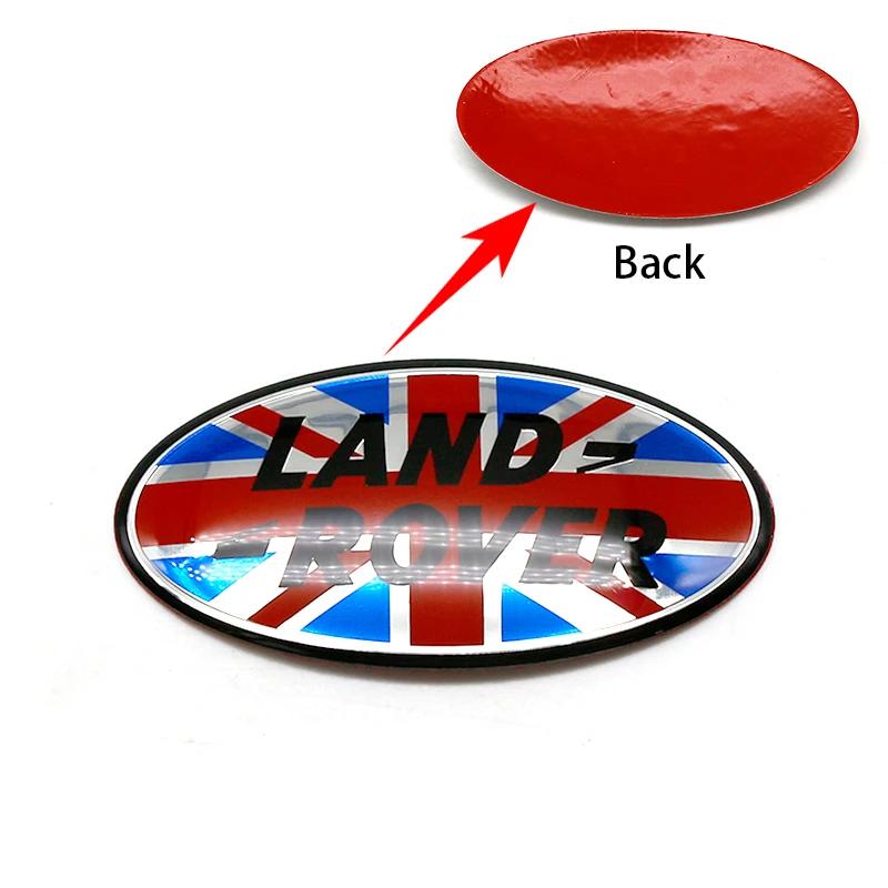 Land Rover Car Front Grille Rear Tail Trunk Emblem Sticker For Discovery Range Rover Evpque Defender 3 4 Freelander OVERFINCH BQ8